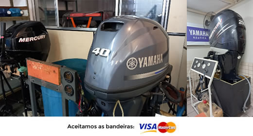 Curso motores de popa (Yamaha e Mercury) Injetado de 25 a 250 hp